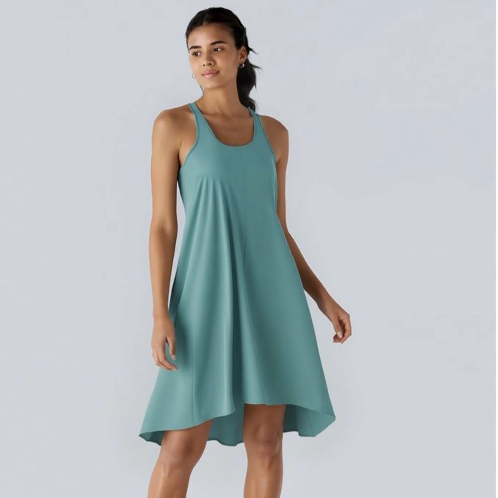 Halara Sleeveless High Low Dress